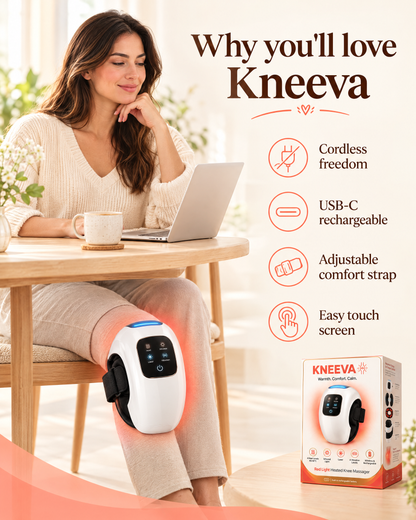 Wireless Red Light Knee therapy massager